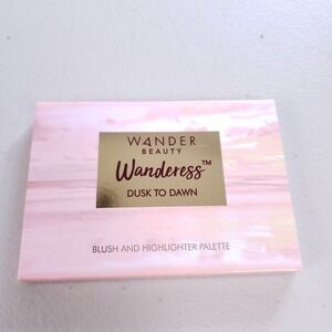 Wander Beauty Wanderess Dusk To Dawn Blush Highlighter Palette Glow Travel